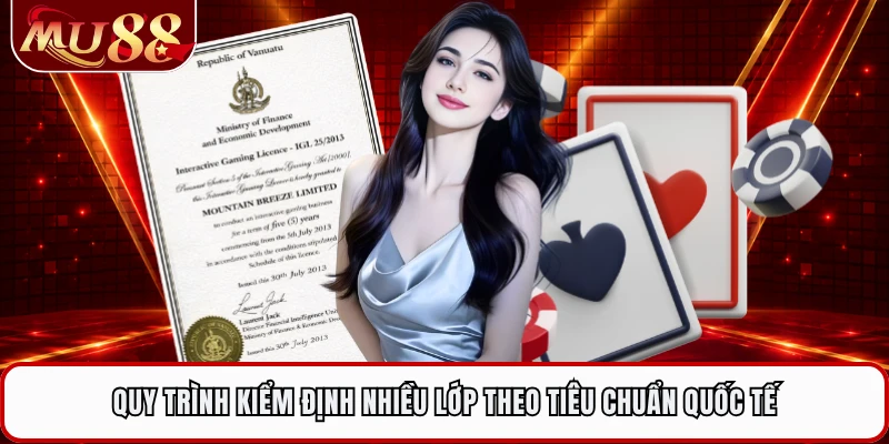 Quy trình kiểm định nhiều lớp theo tiêu chuẩn quốc tế