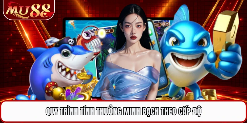 Quy trình tính thưởng minh bạch theo cấp độ